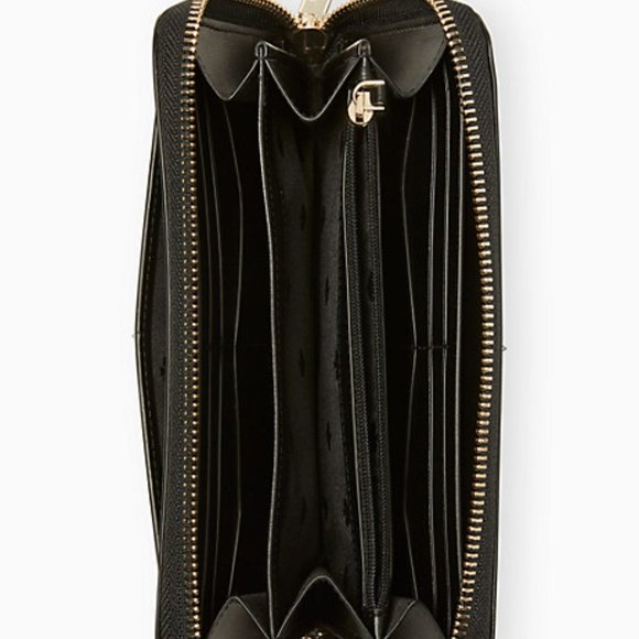 NWT Kate Spade Staci laptop tote + card case lanyard + large wallet 3PC Set - Picture 9 of 15